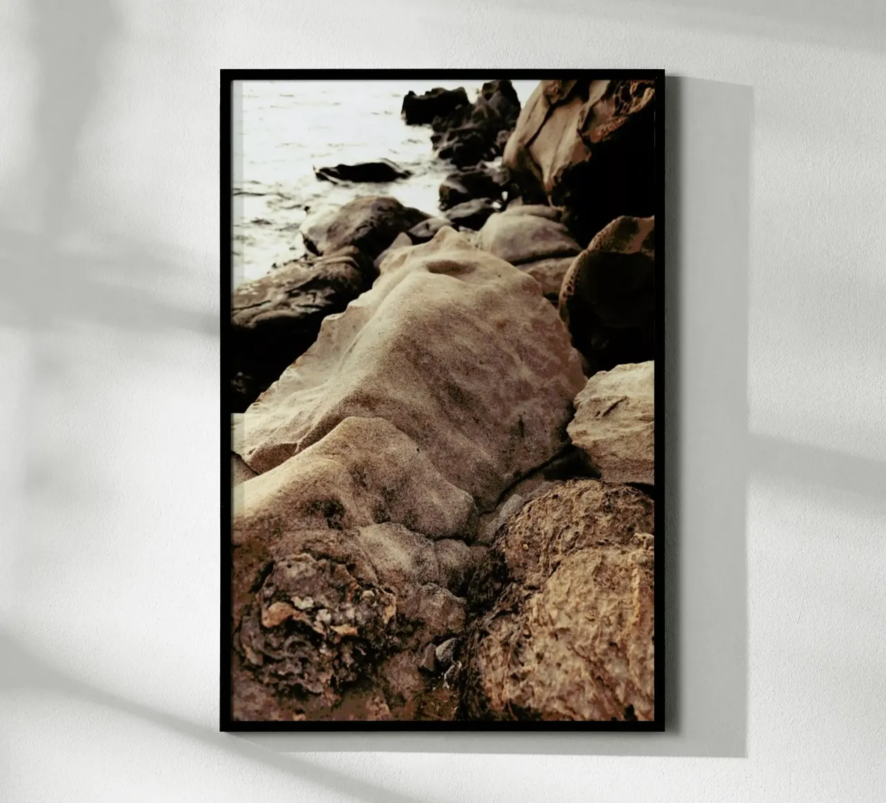 Golden Hour Rocks II carta hahnemühle da Sebastian Hilgetag