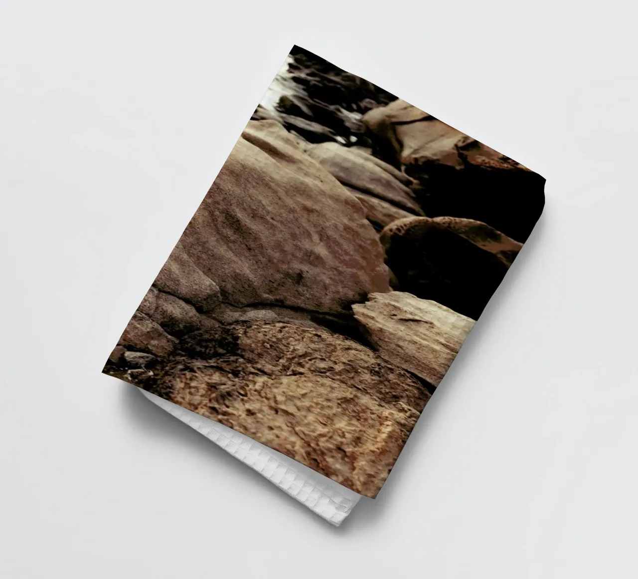 Golden Hour Rocks II torchon de Sebastian Hilgetag