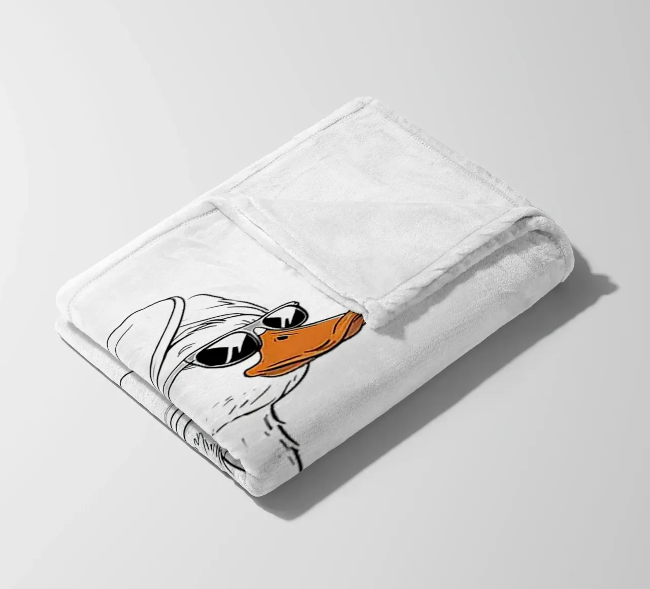 Giornata termale Duck coperta in pile da Attaboy Dsgn