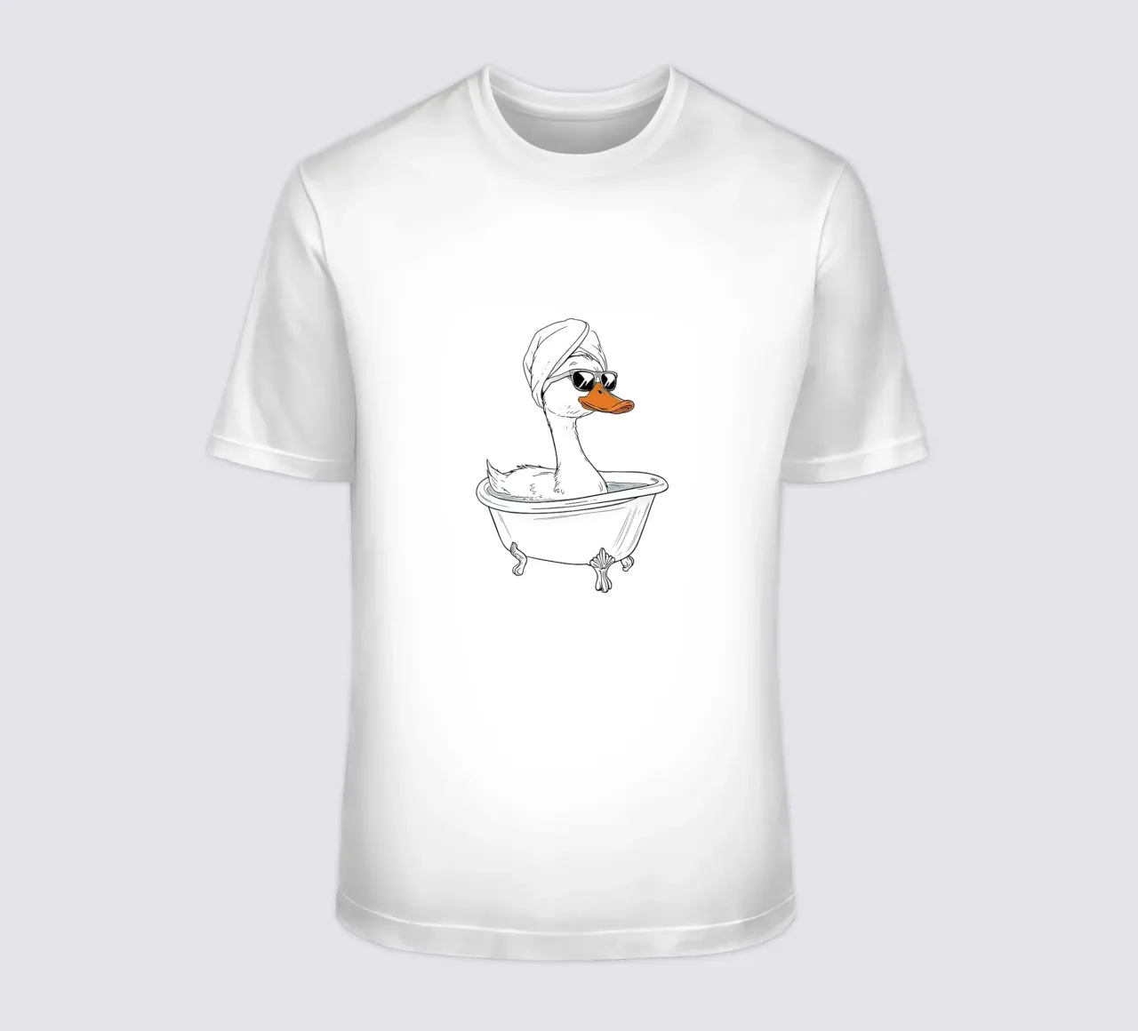 Giornata termale Duck t-shirt da Attaboy Dsgn