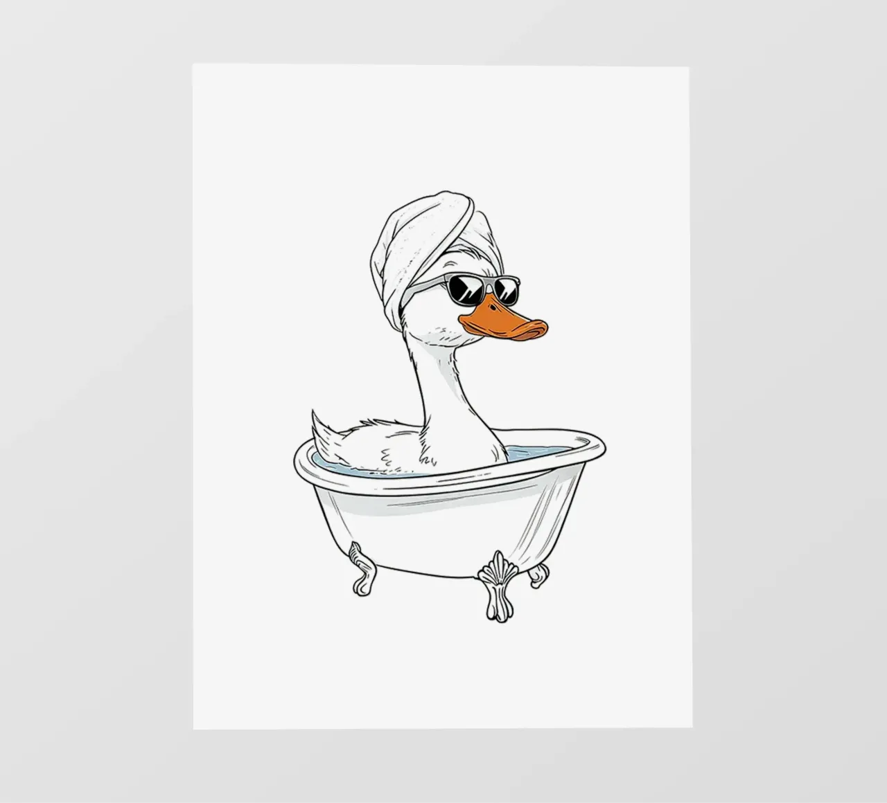 Giornata termale Duck pellicola backlit da Attaboy Dsgn
