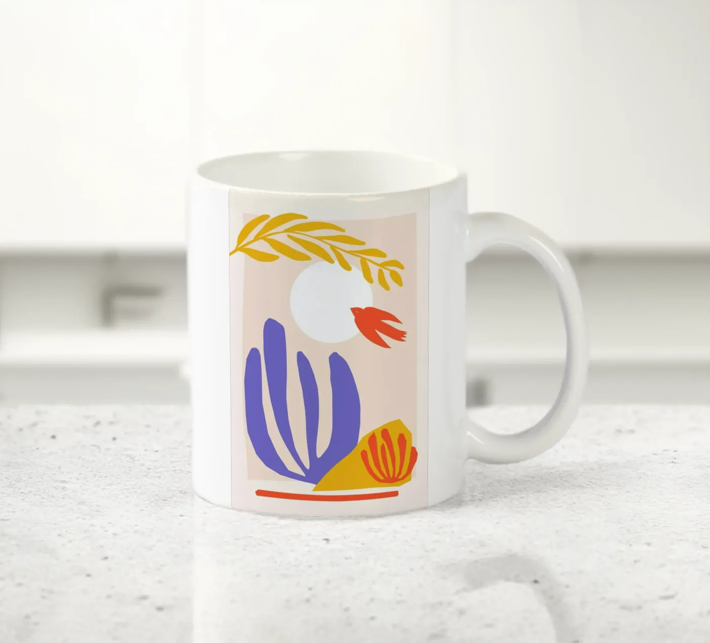 Roost ceramic mug by Pure