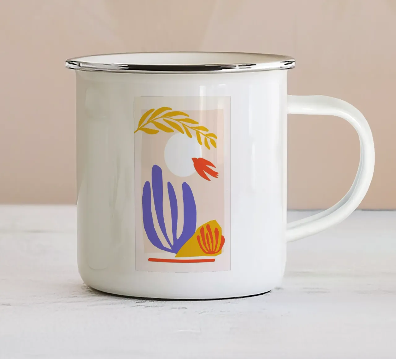 Roost tazza in smalto da Pure
