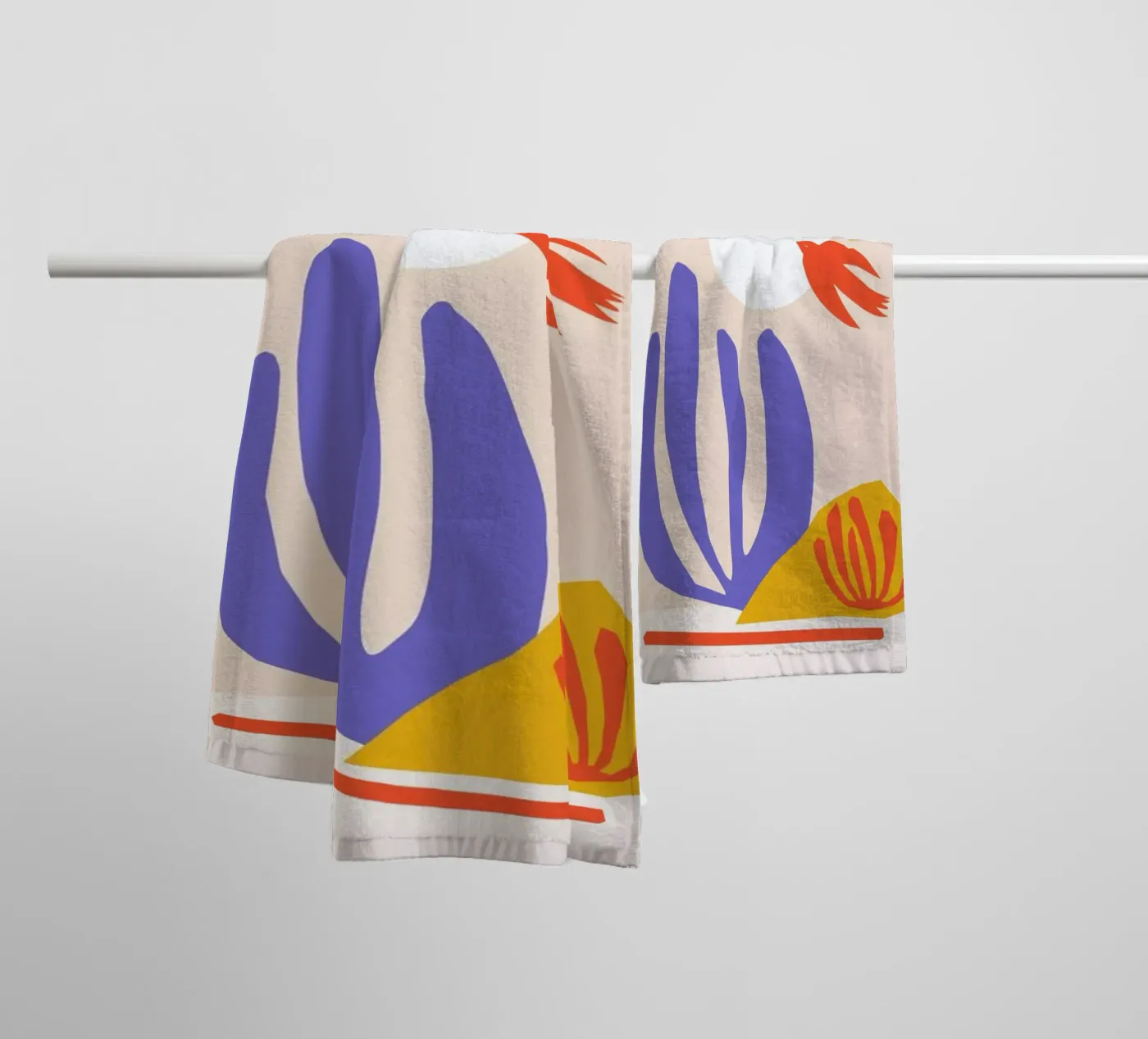 Roost badhanddoek van Pure