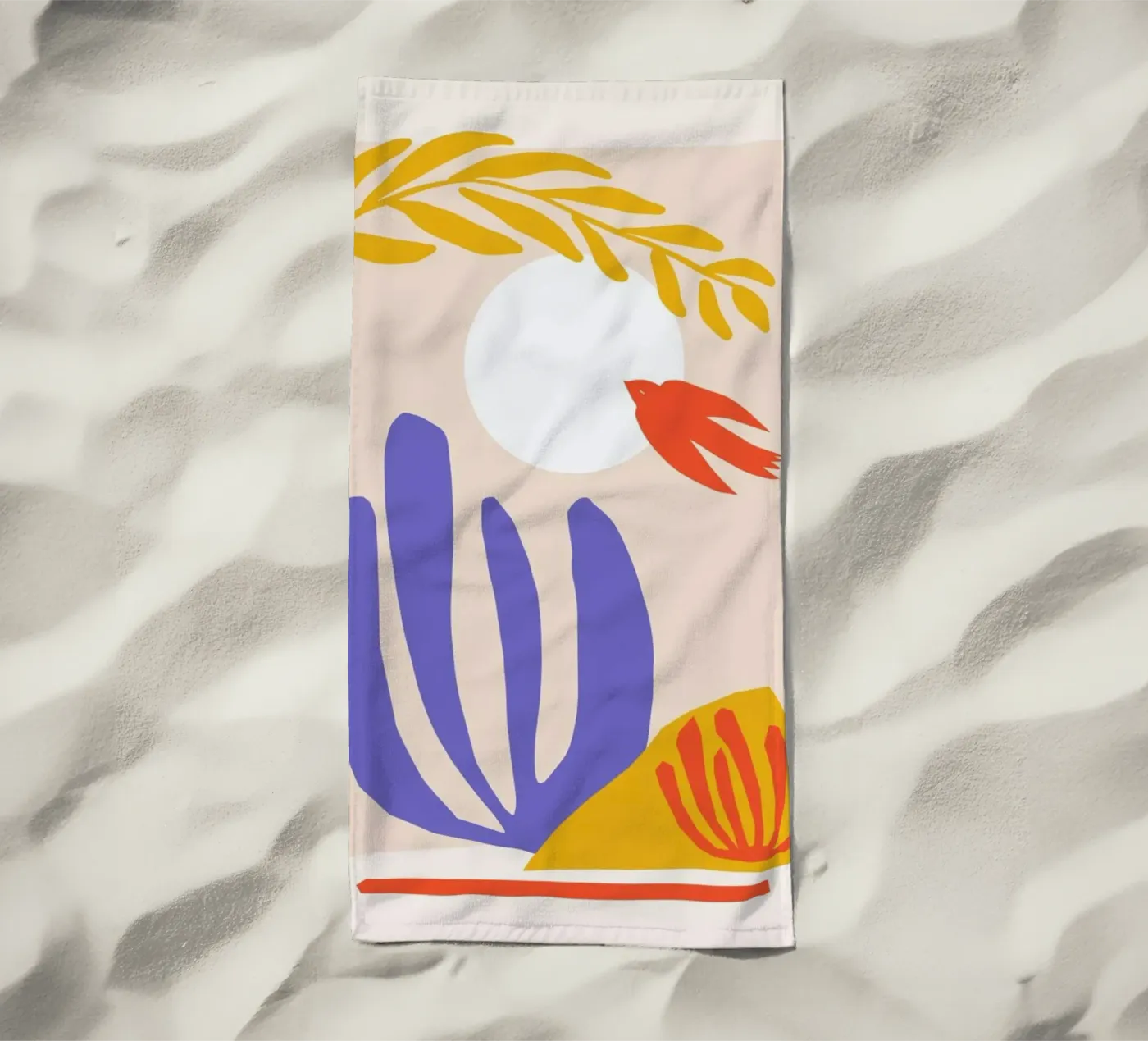 Roost beach towel by Pure