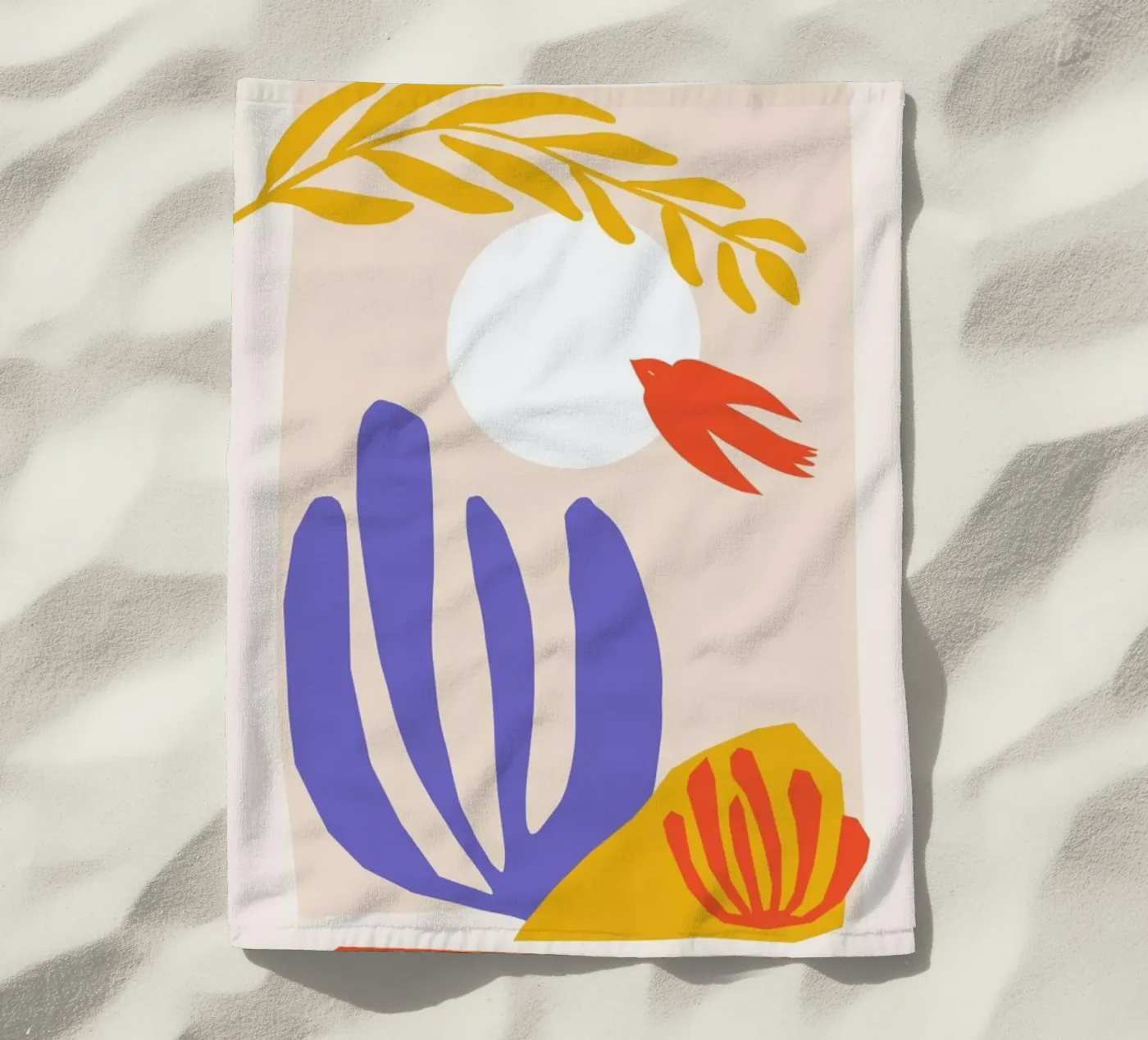 Roost beach towel by Pure