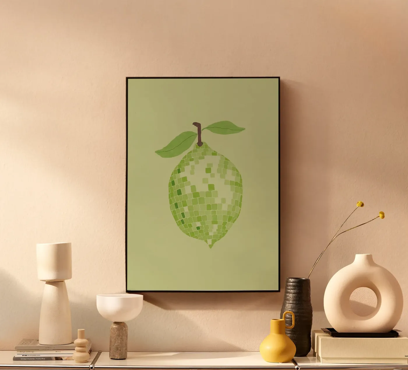 Disco Ball Lime plexiglass da Attaboy Dsgn