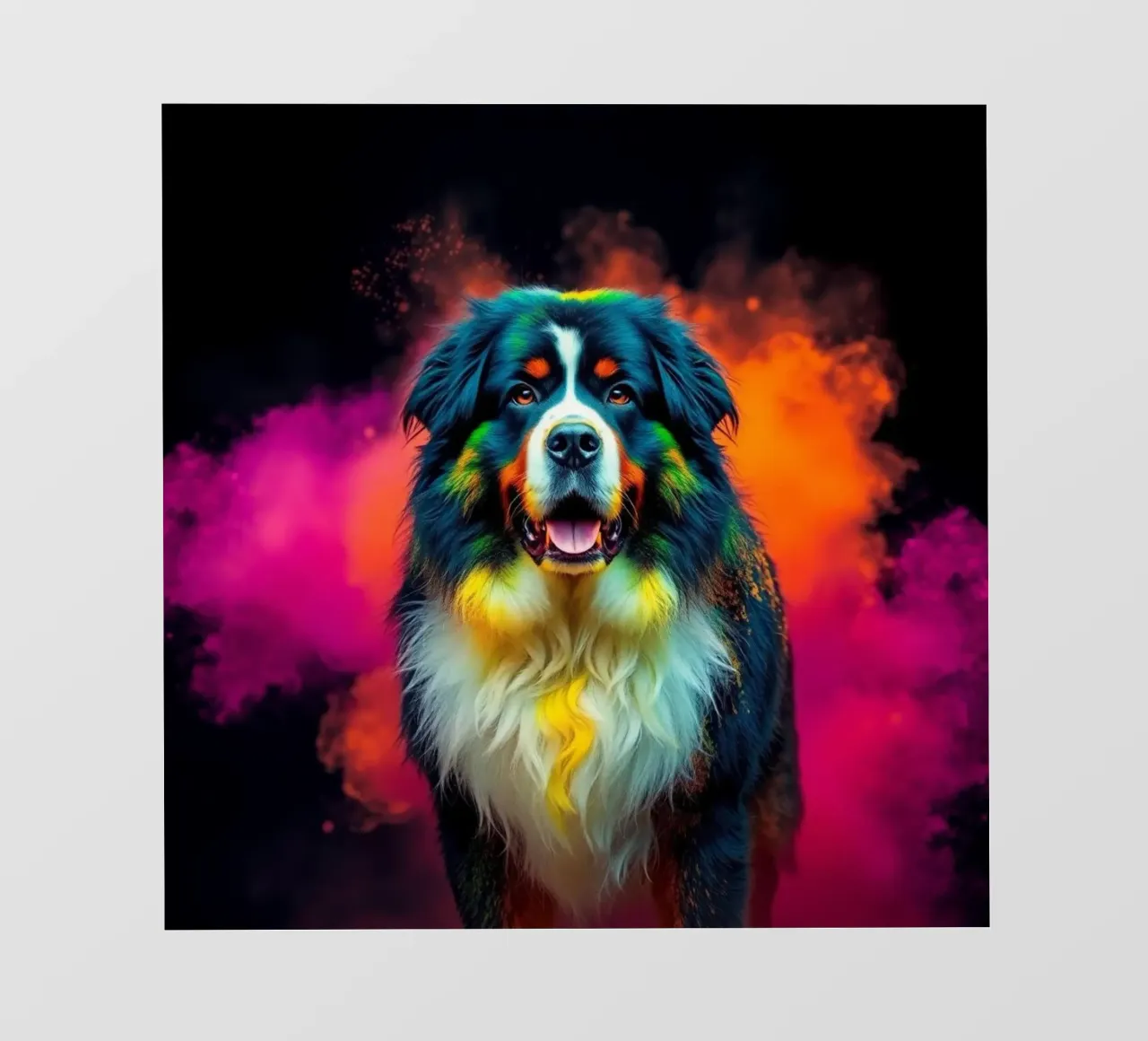 The colorful Bernese Mountain Dog #191 photo wallpaper by Yumis.Beargang.and.Me