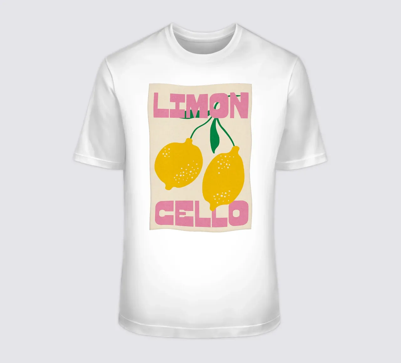 Limoncello Lemon Art t-shirt da Attaboy Dsgn