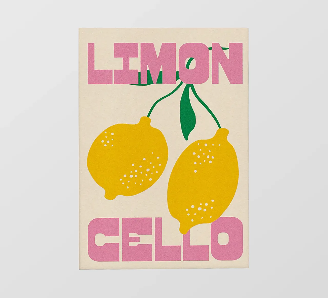 Limoncello Lemon Art photo wallpaper by Attaboy Dsgn