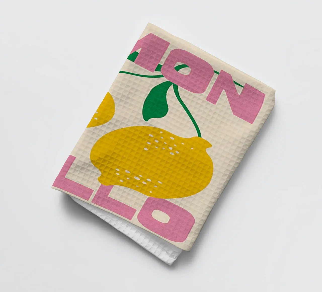 Limoncello Lemon Art canovaccio da cucina da Attaboy Dsgn