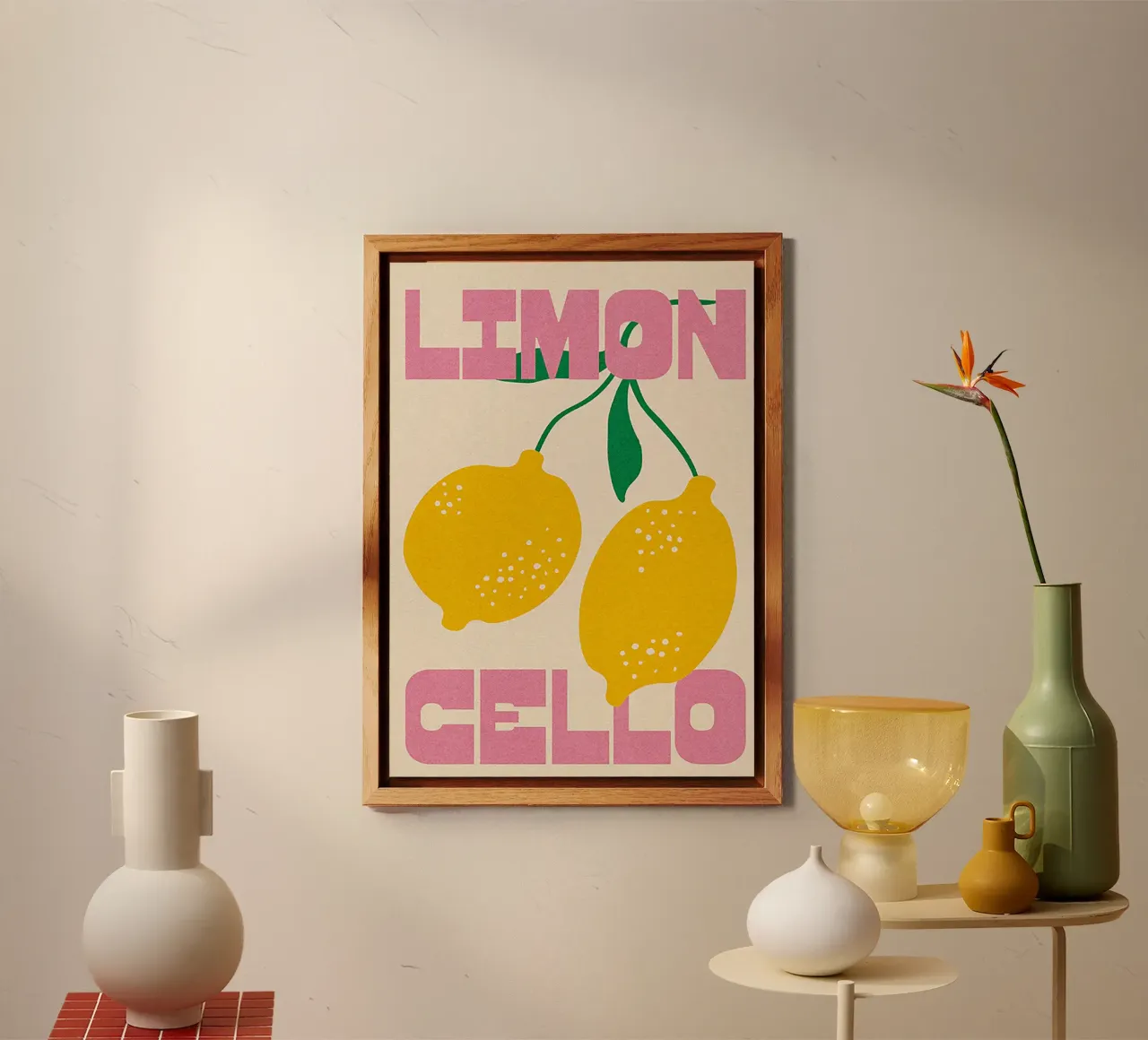 Limoncello Lemon Art alluminio dibond da Attaboy Dsgn
