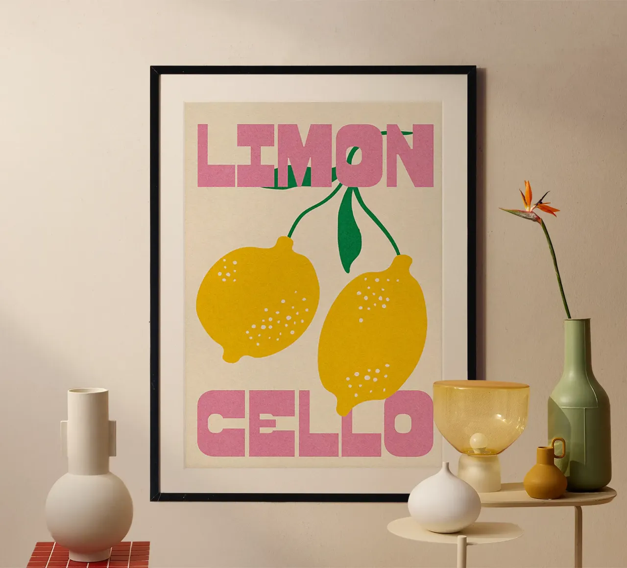 Limoncello Lemon Art carta hahnemühle da Attaboy Dsgn
