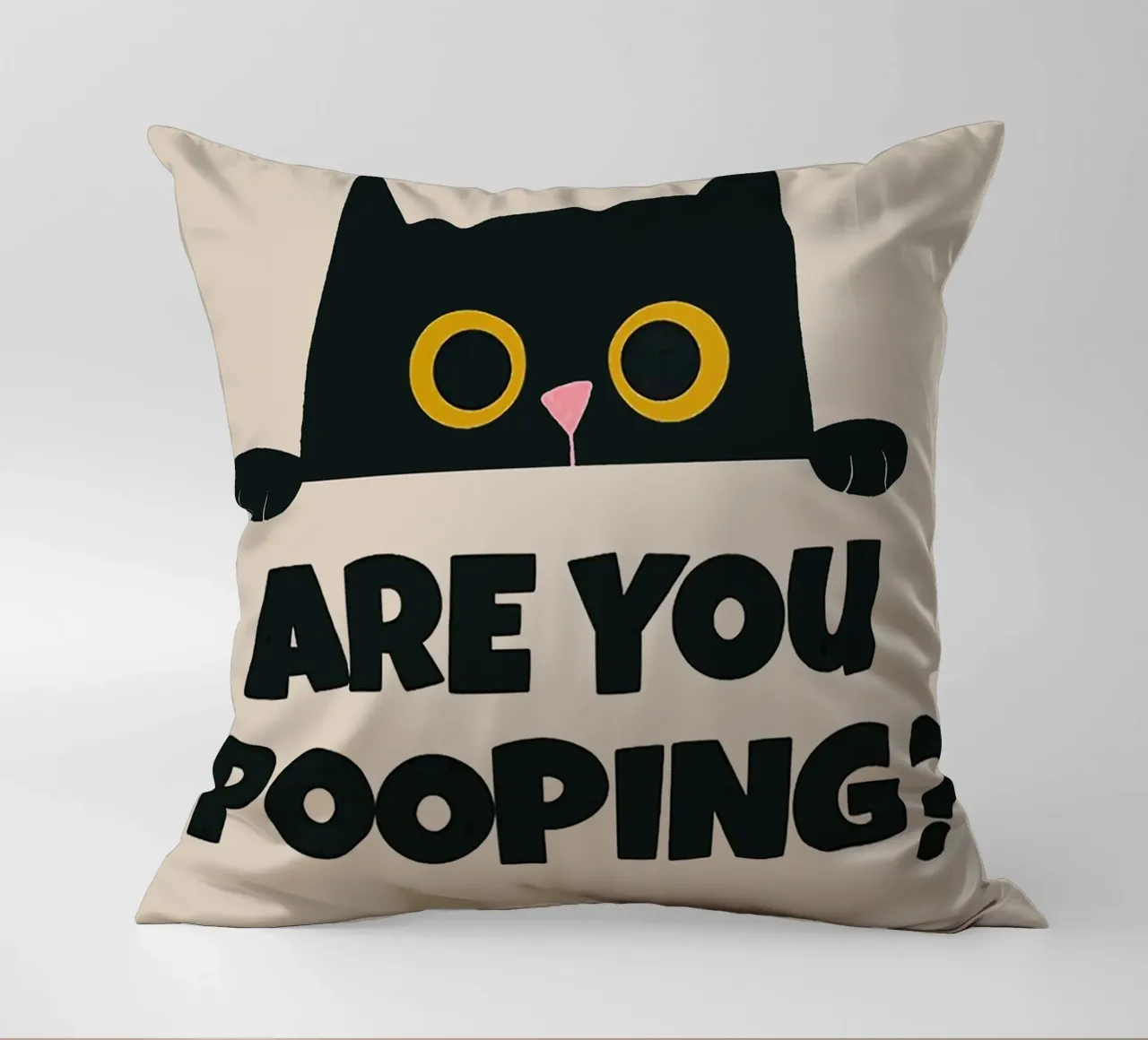 Stai facendo la cacca cuscino da Attaboy Dsgn