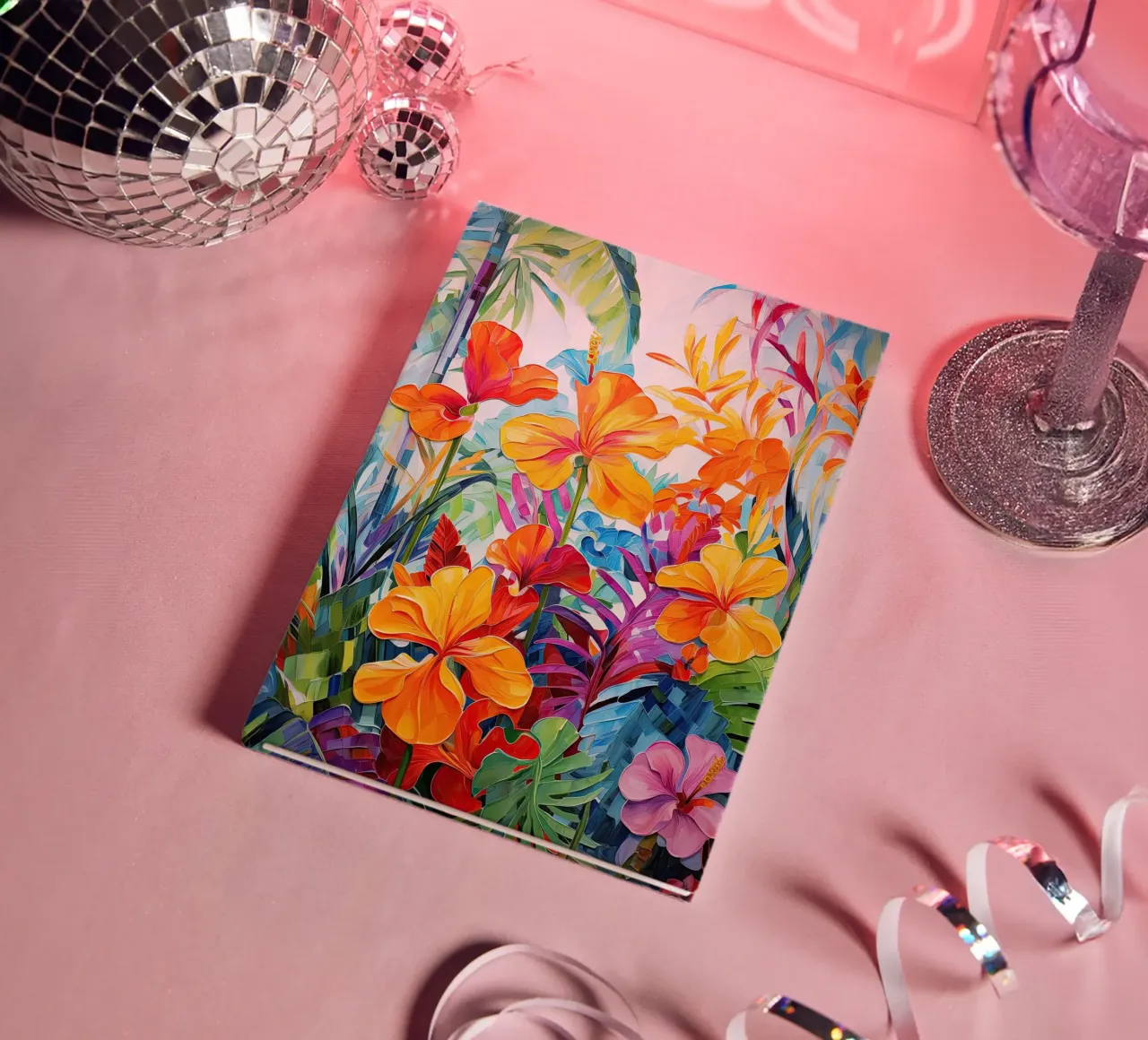 Jungle colorée carnet de notes de Imagine