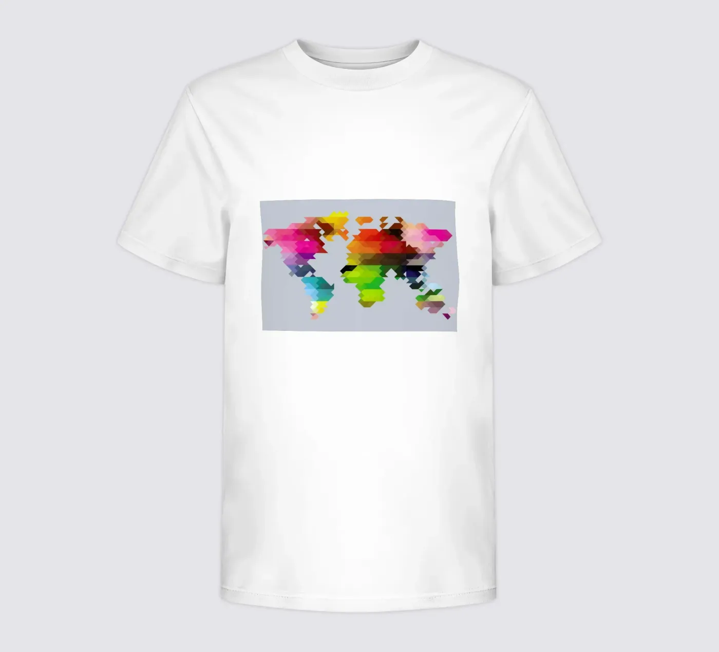 Geo World Map t-shirt bambini da Three Of The Possessed