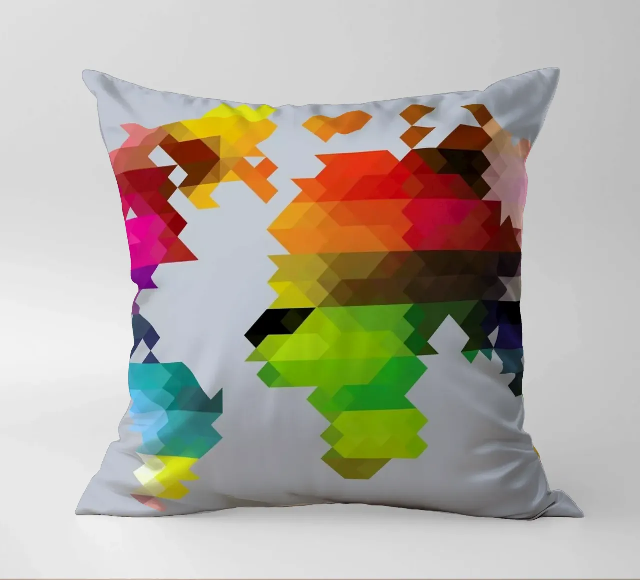 Geo World Map cuscino da Three Of The Possessed