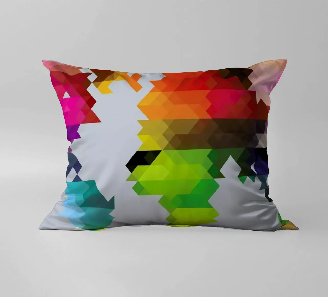 Geo World Map cuscino da Three Of The Possessed