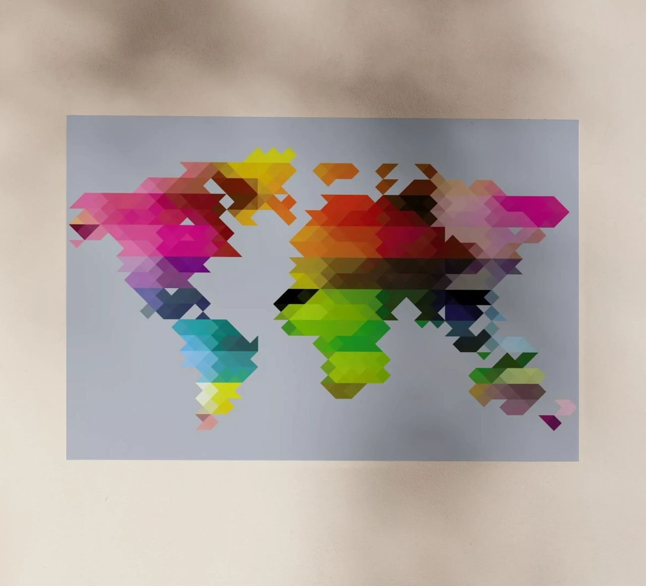Geo World Map pellicola backlit da Three Of The Possessed