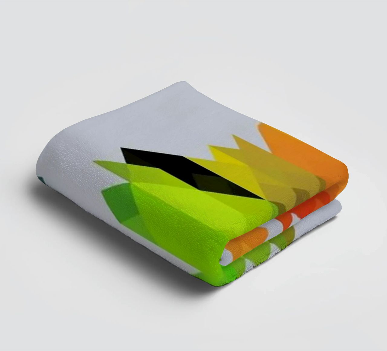 Geo World Map towel by Three Of The Possessed
