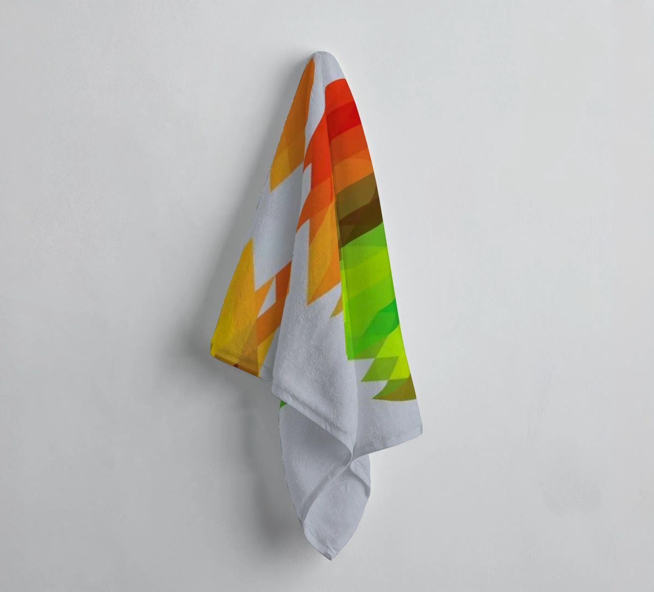 Geo World Map towel by Three Of The Possessed