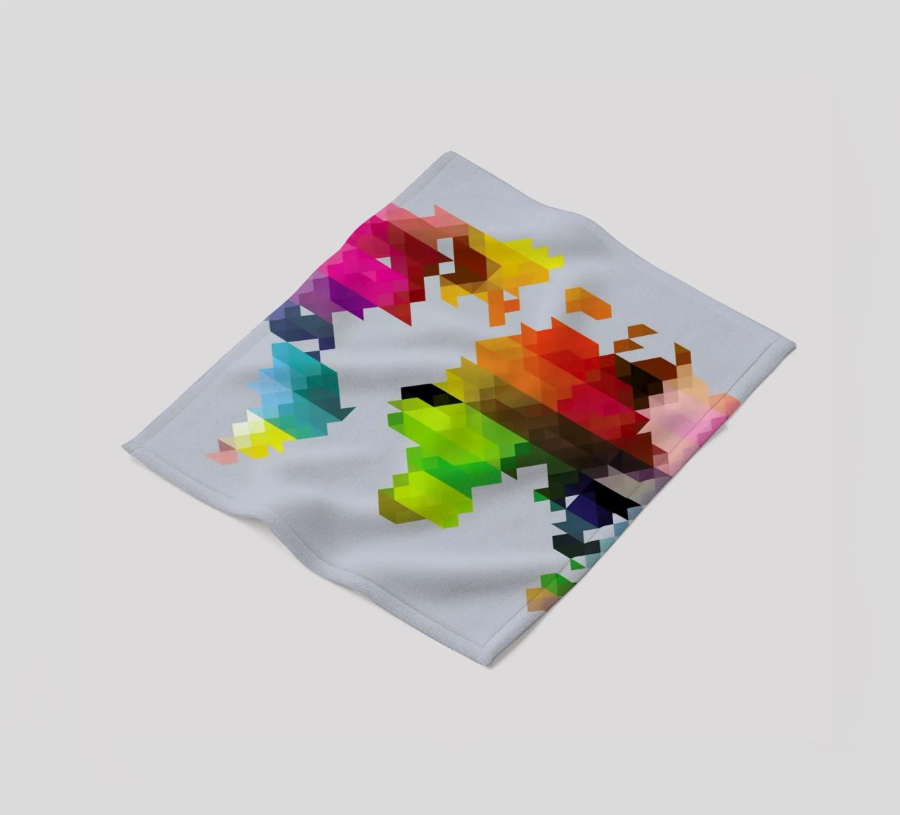 Geo World Map coperta in pile da Three Of The Possessed