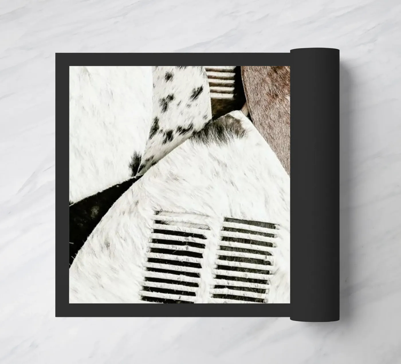 Zulu Warrior Fußmatte von Shot By Clint