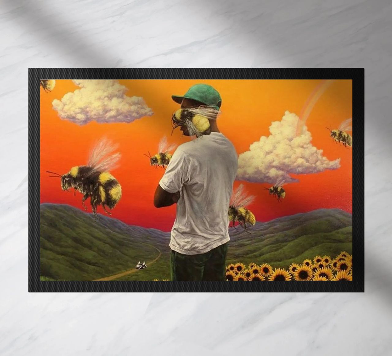 Tyler L'ape dei fiori zerbino da Witon name shop