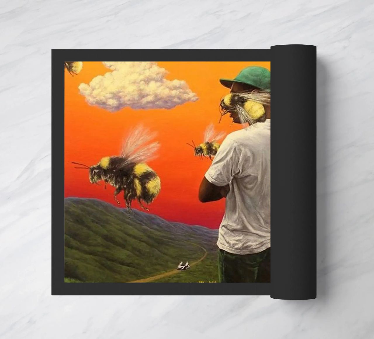 Tyler L'ape dei fiori zerbino da Witon name shop