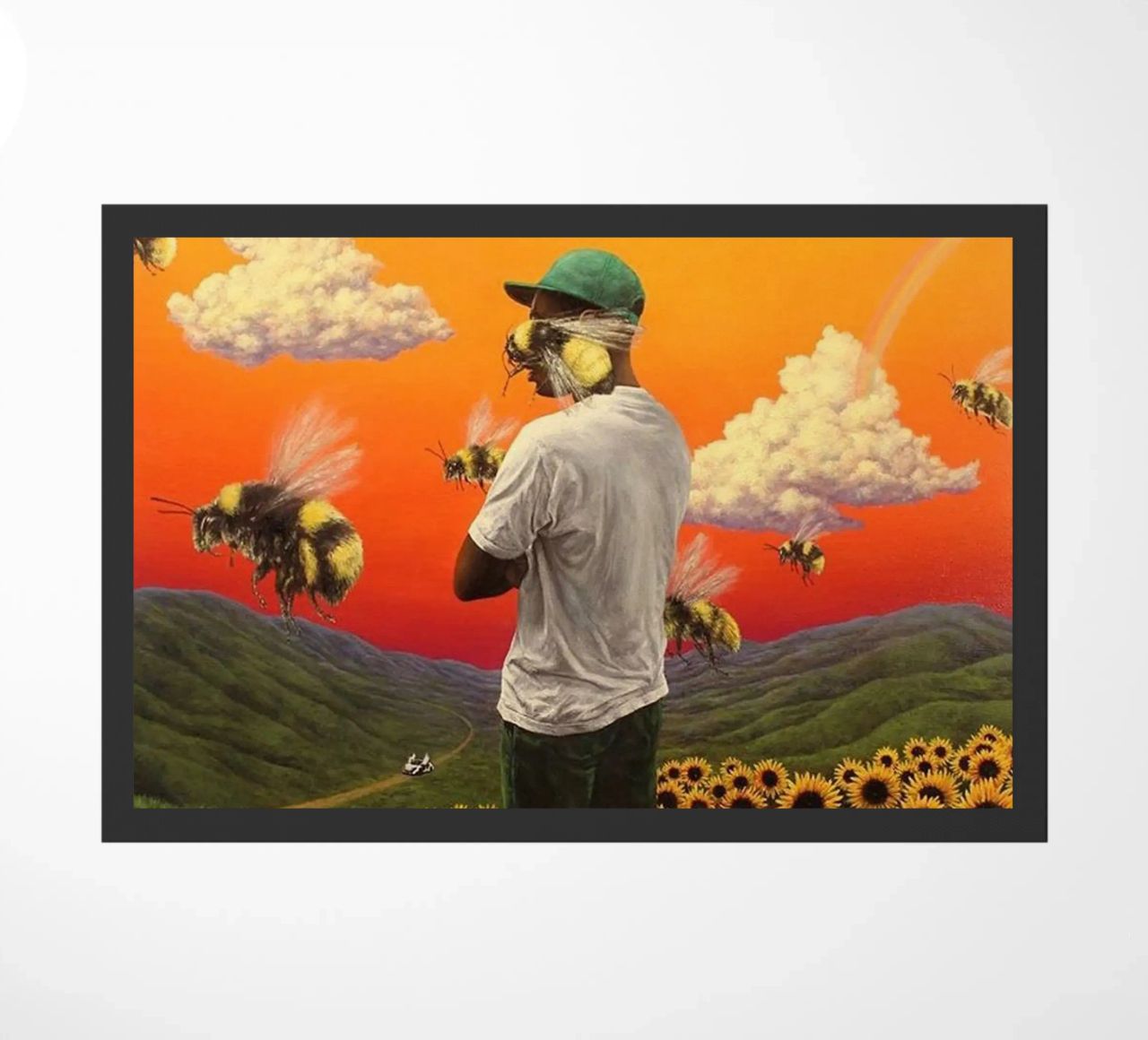 Tyler L'ape dei fiori zerbino da Witon name shop