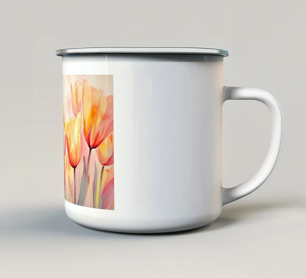 Arte da parete di Imagine tazza in smalto da Imagine