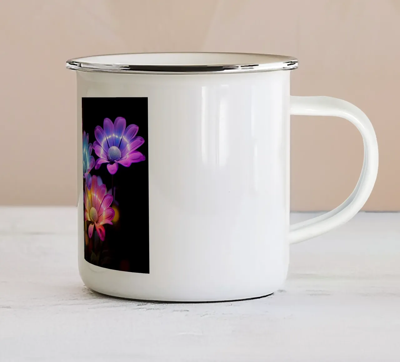 Arte da parete di Imagine tazza in smalto da Imagine