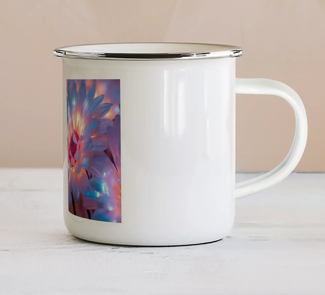 Arte da parete di Imagine tazza in smalto da Imagine