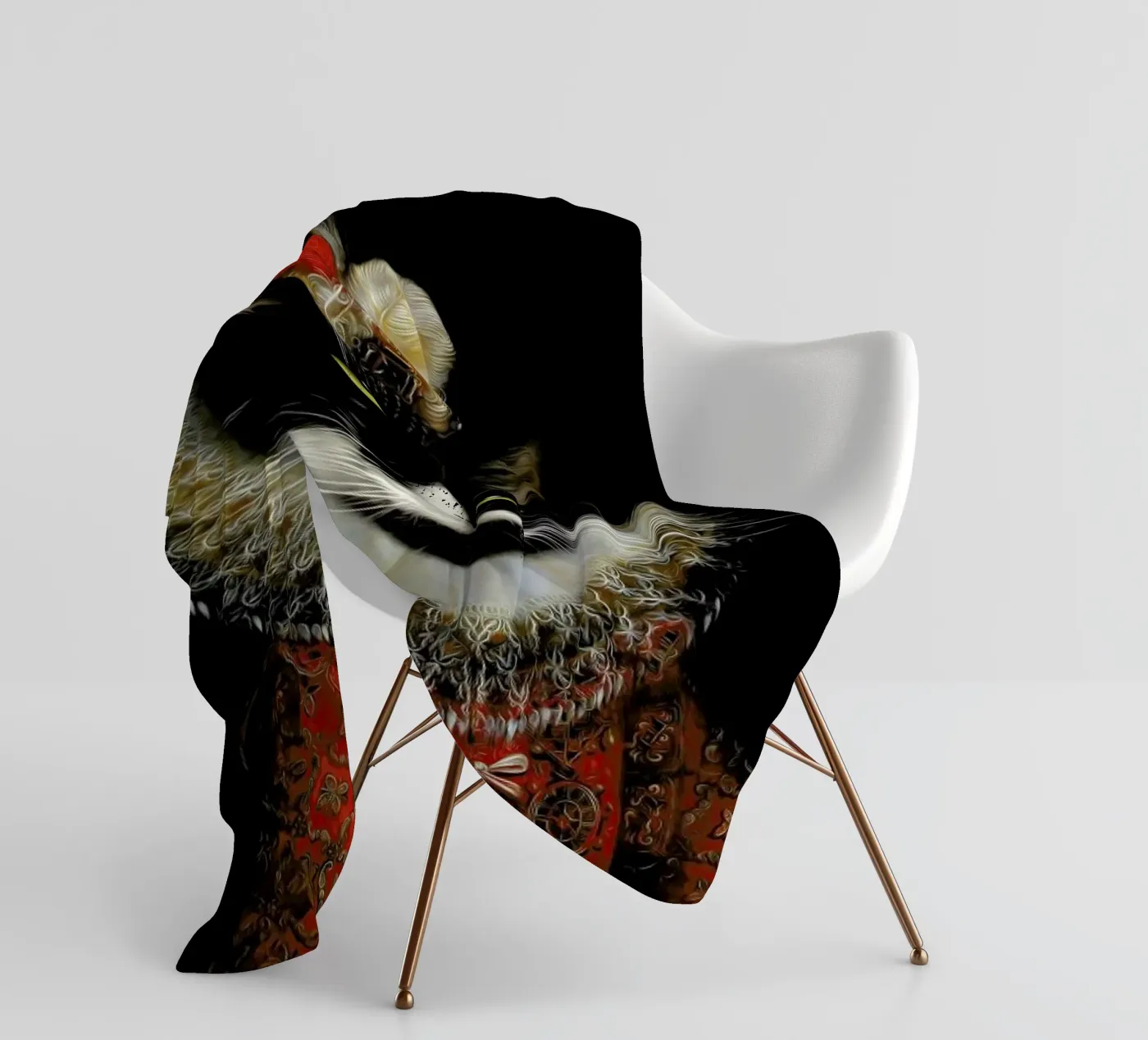 Socks fleecedeken van Tein Lucasson