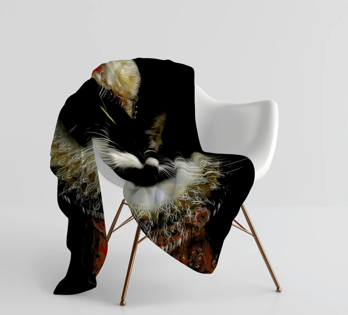 Socks fleecedeken van Tein Lucasson