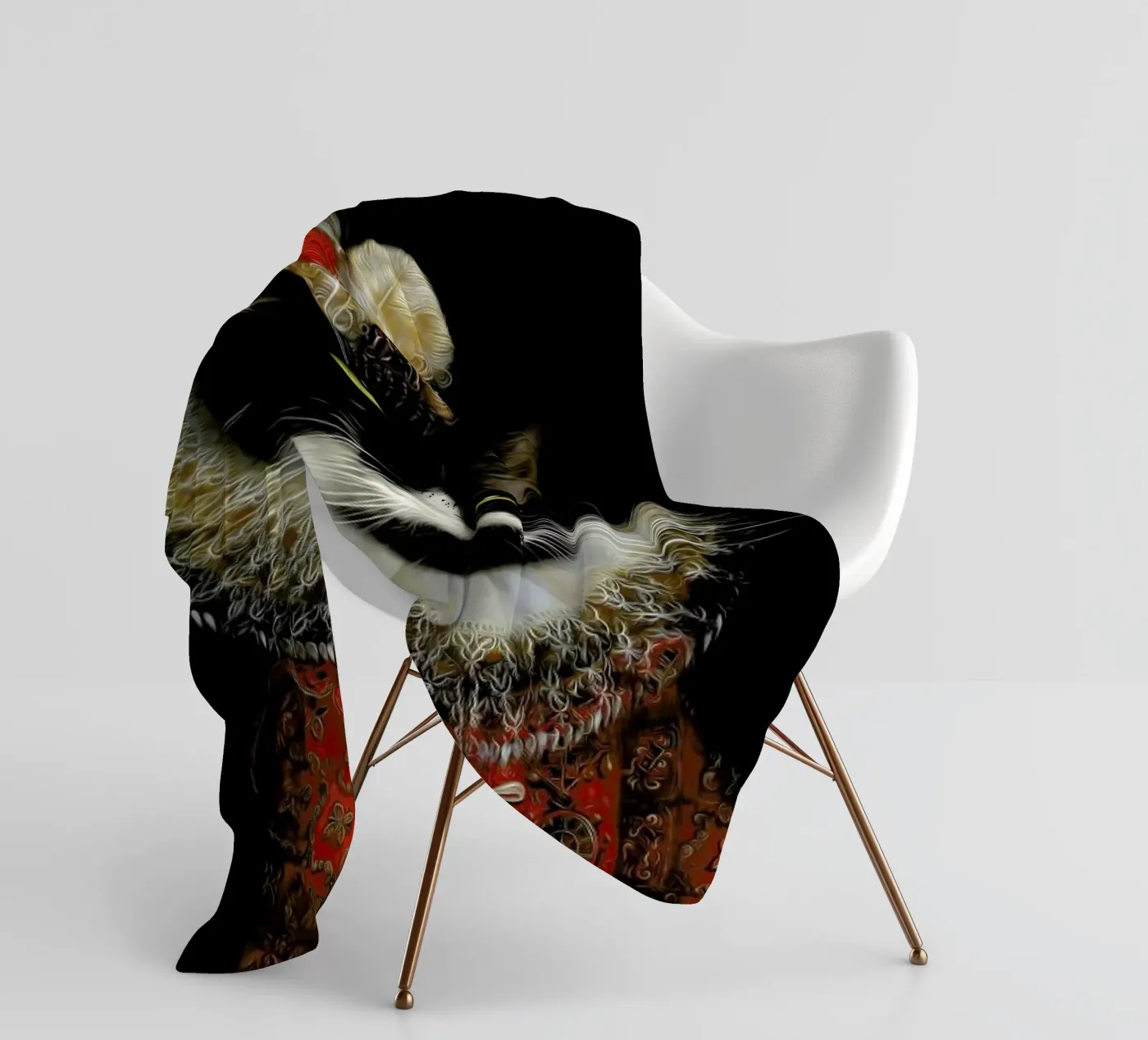 Socks Fleecedecke von Tein Lucasson