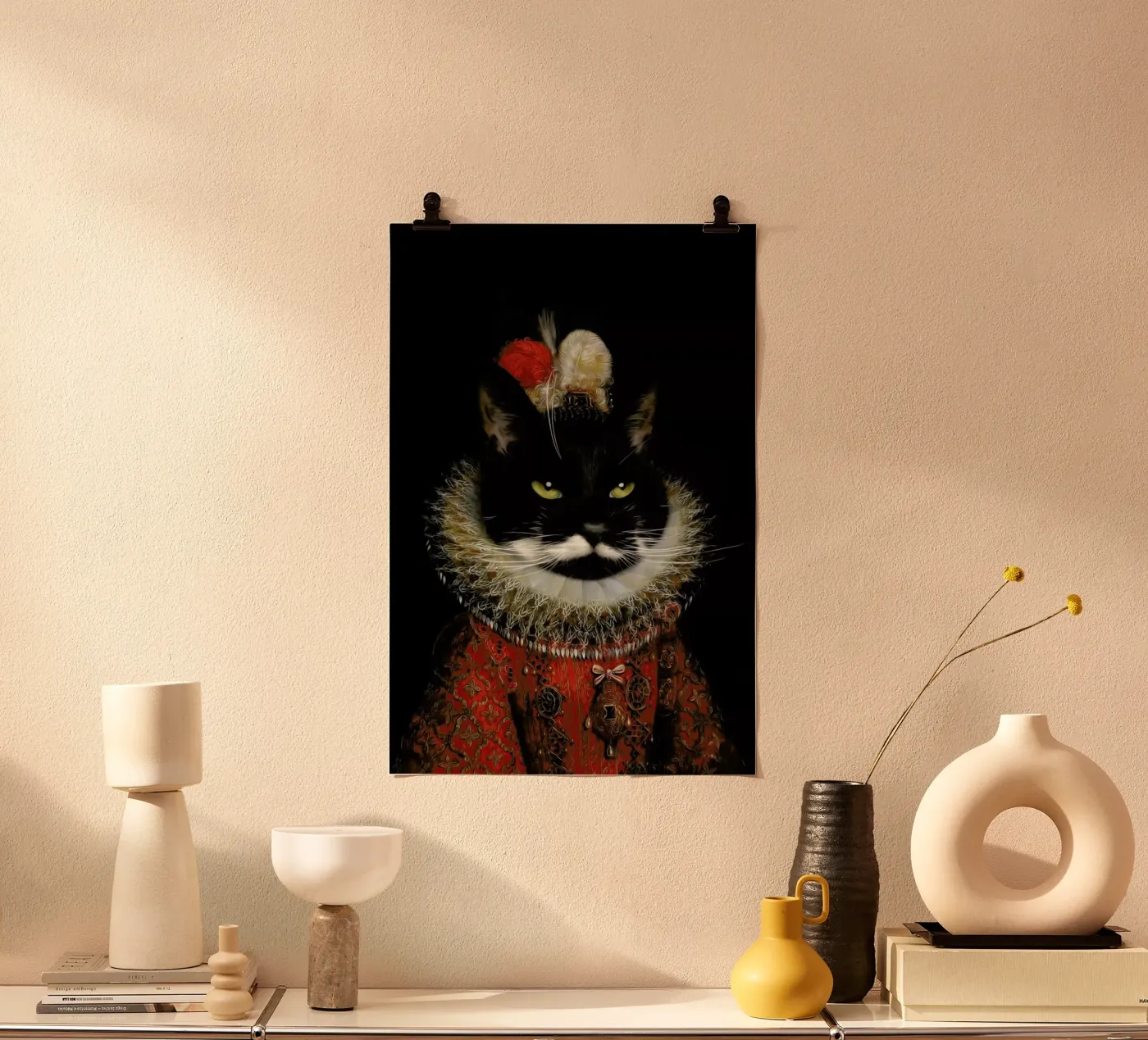 Socks poster by Tein Lucasson