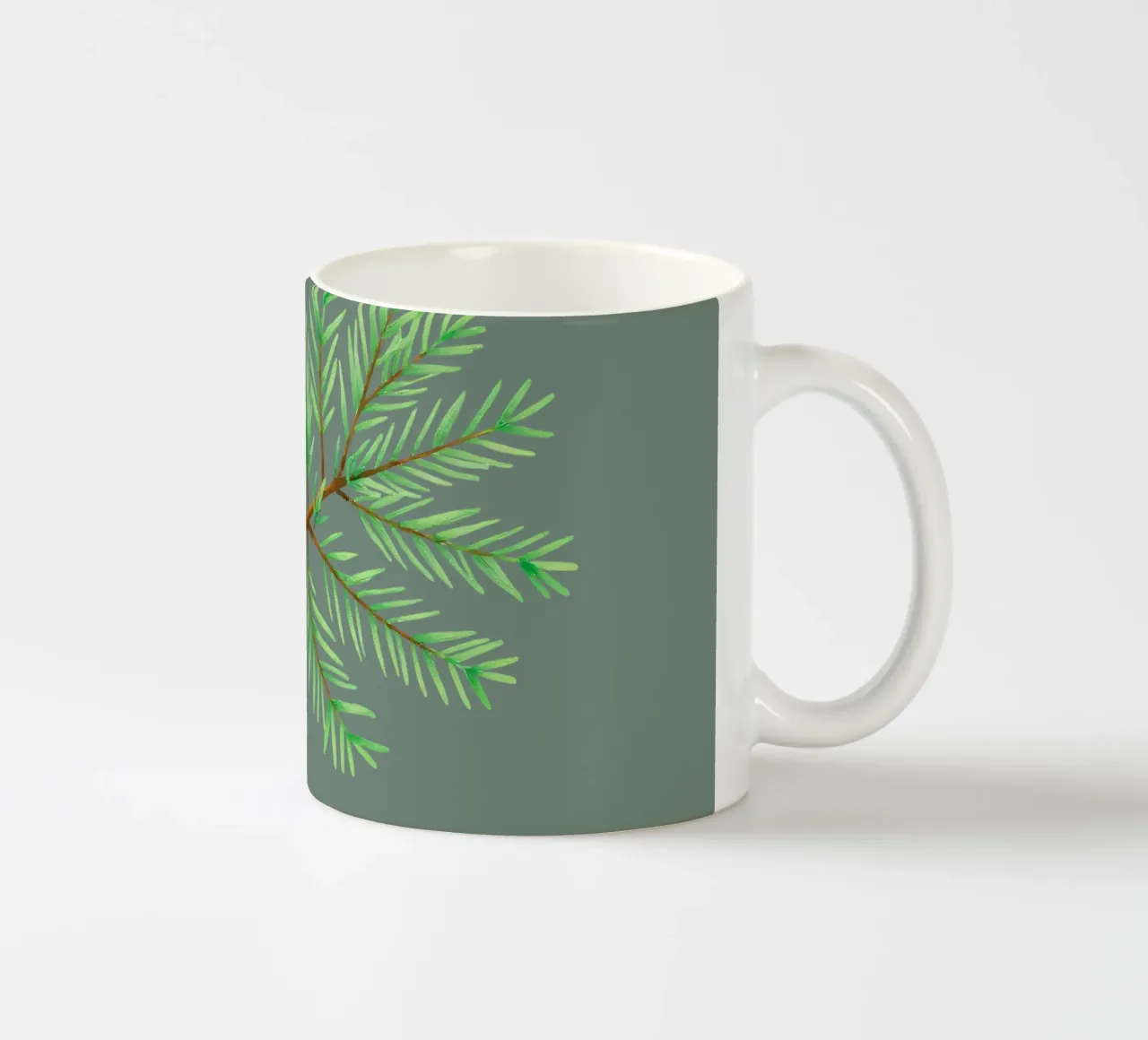 Lampone fresco di bellezza naturale tazza in ceramica da DesignDoodle