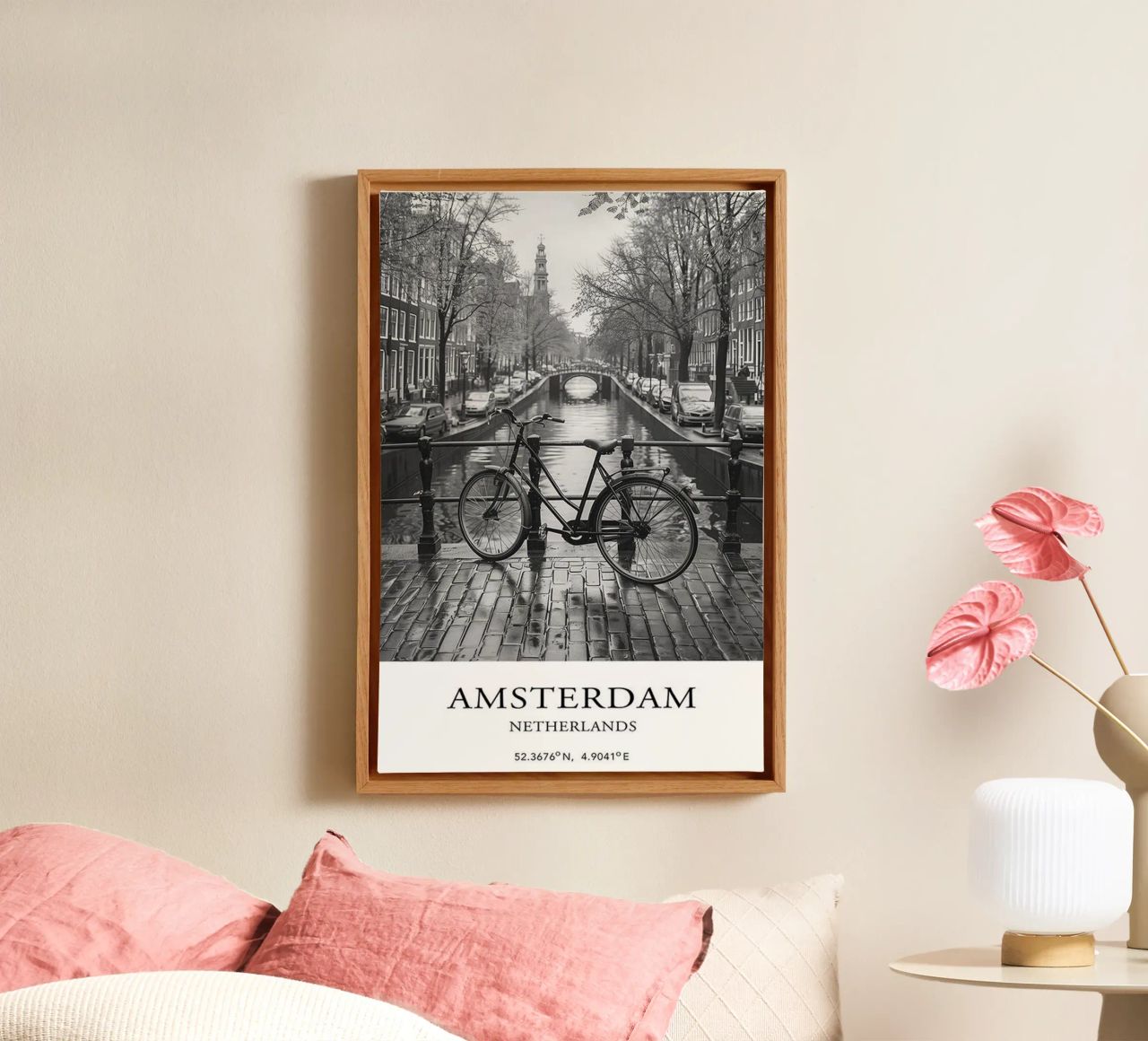 Besuchen Sie die Niederlande Leinwand von youngs print