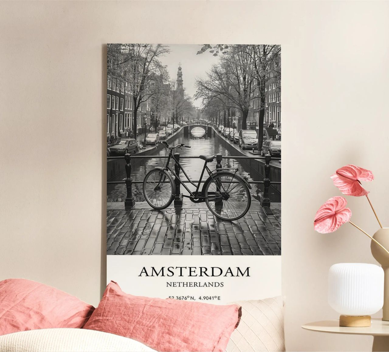 Besuchen Sie die Niederlande Leinwand von youngs print