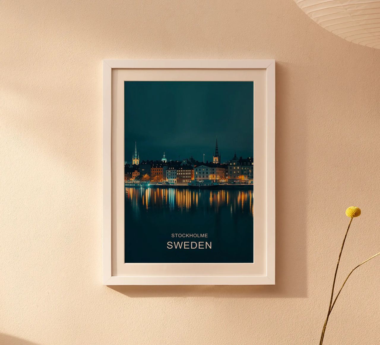 Kommen Sie zu Besuch nach Schweden Poster von youngs print