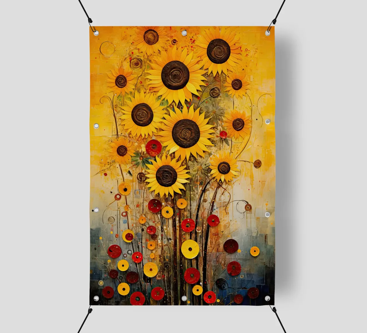 Sunflowers pvc cover by Imagine