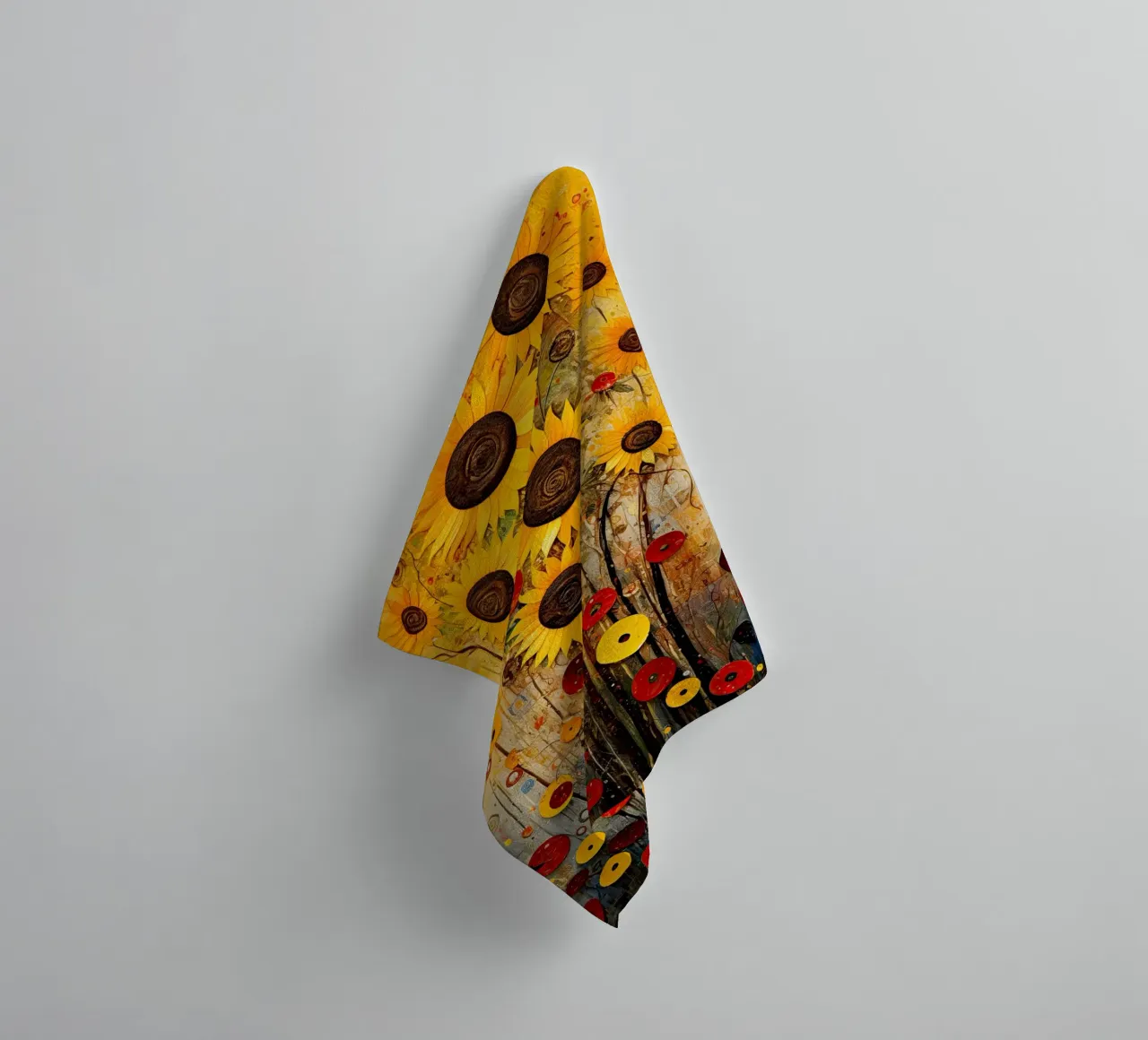Sunflowers towel by Imagine