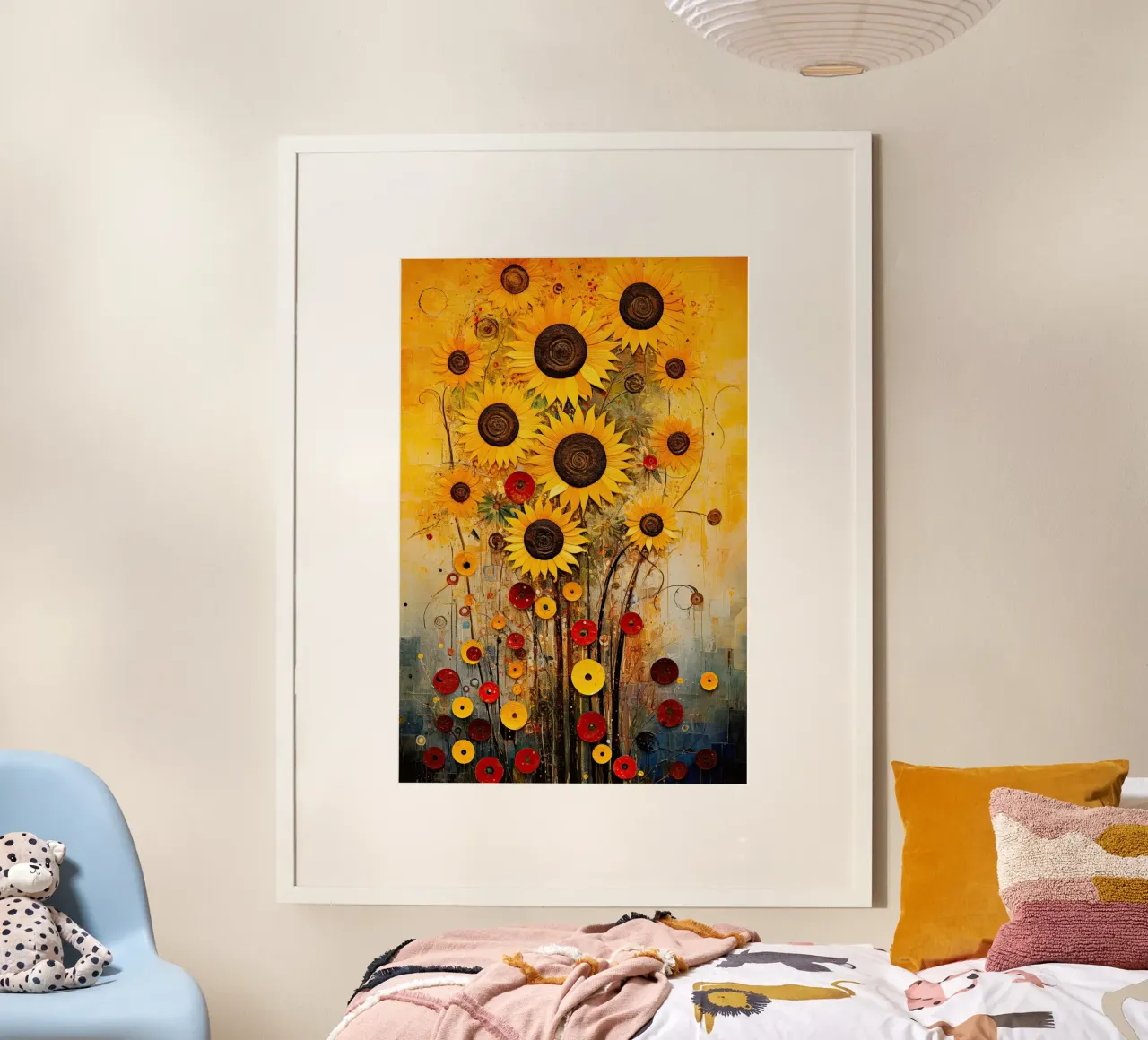 Girasoli carta hahnemühle da Imagine