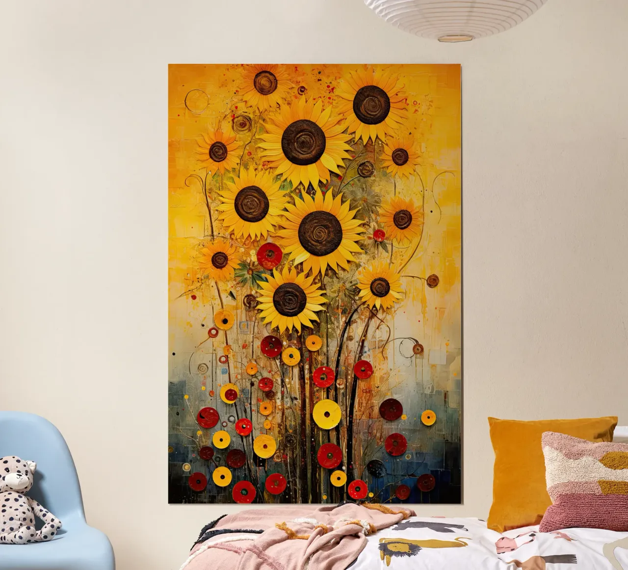 Girasoli carta hahnemühle da Imagine