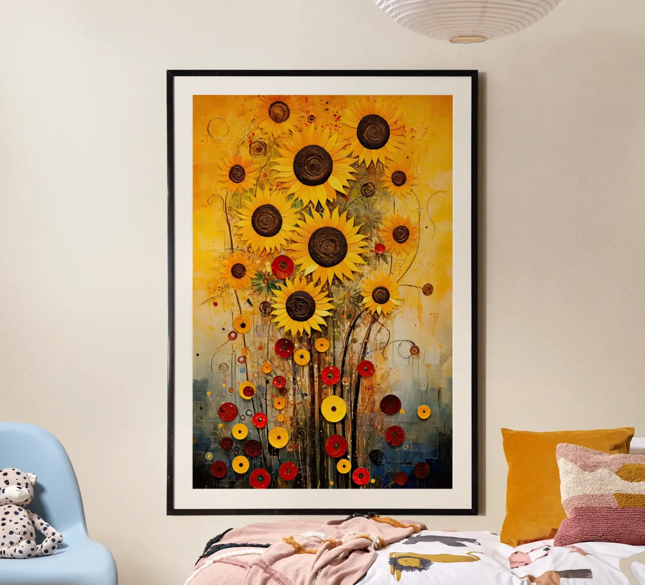Girasoli carta hahnemühle da Imagine