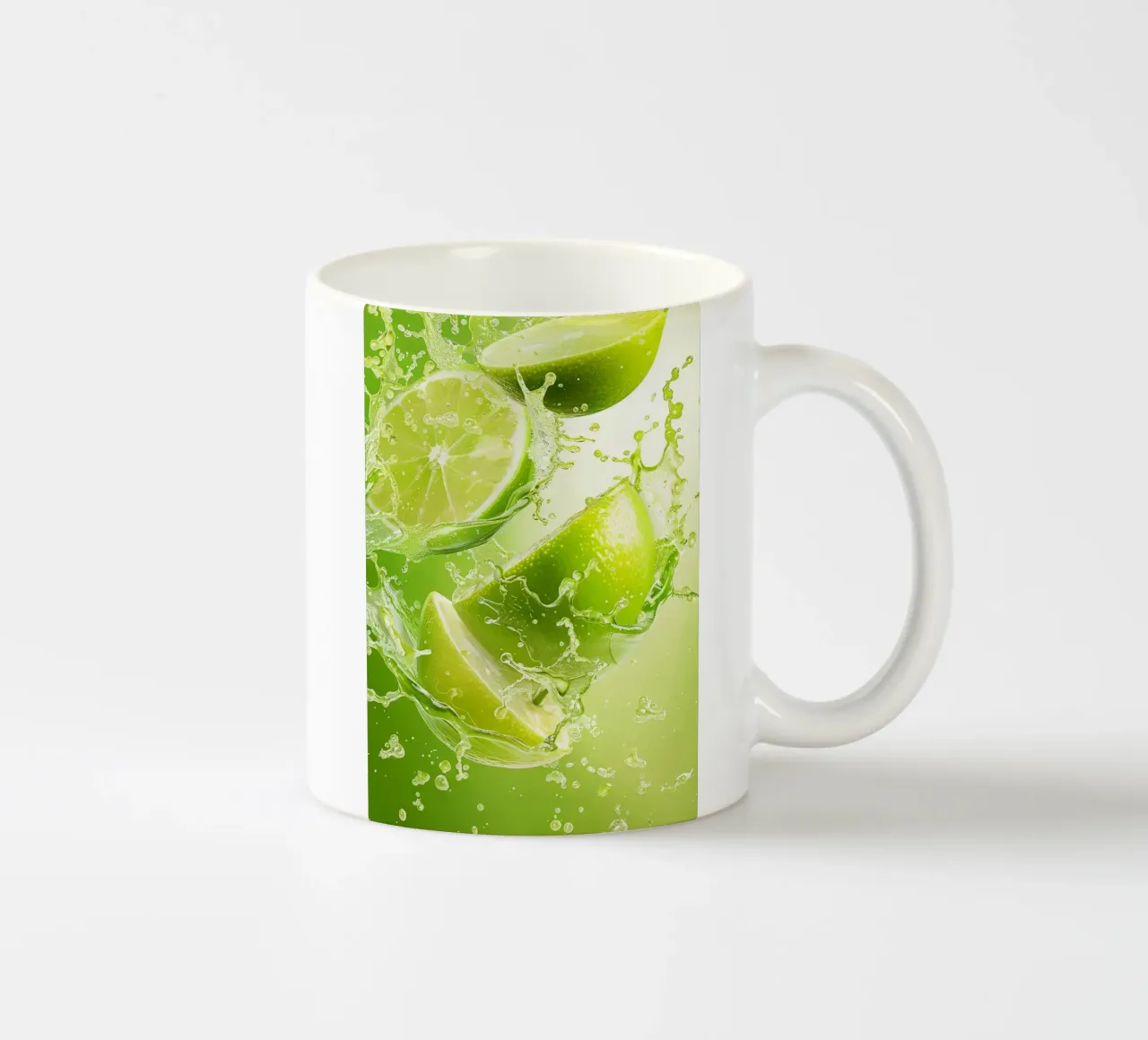 spruzzata di lime tazza in ceramica da Luke Yaeger