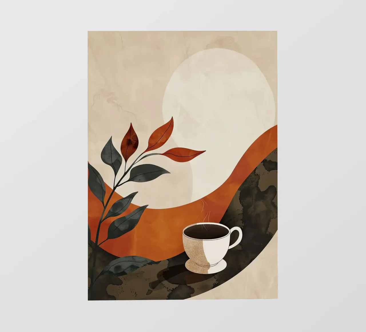 tazza da caffè telo in pvc da Luke Yaeger