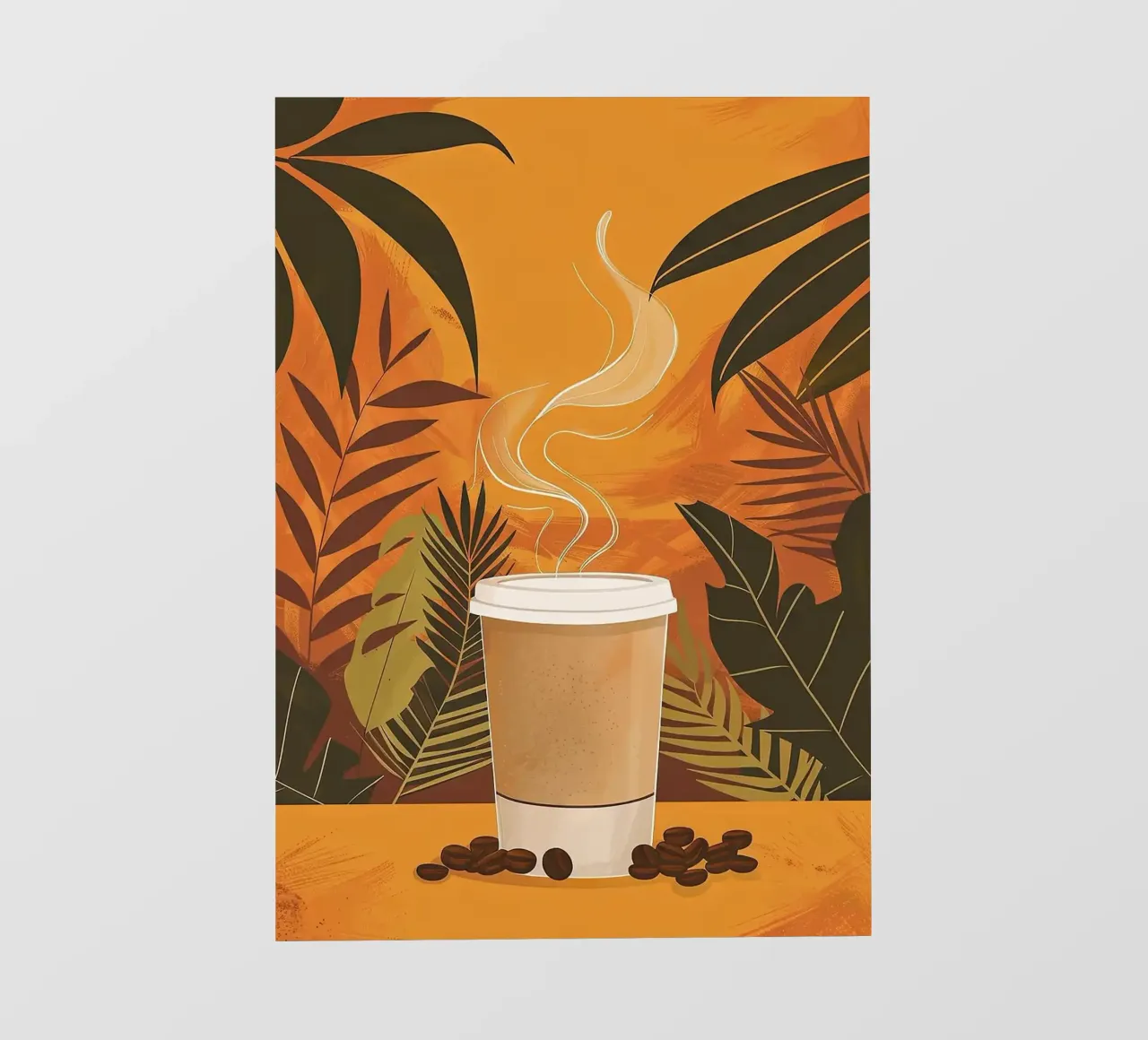 tazza da caffè telo in pvc da Luke Yaeger