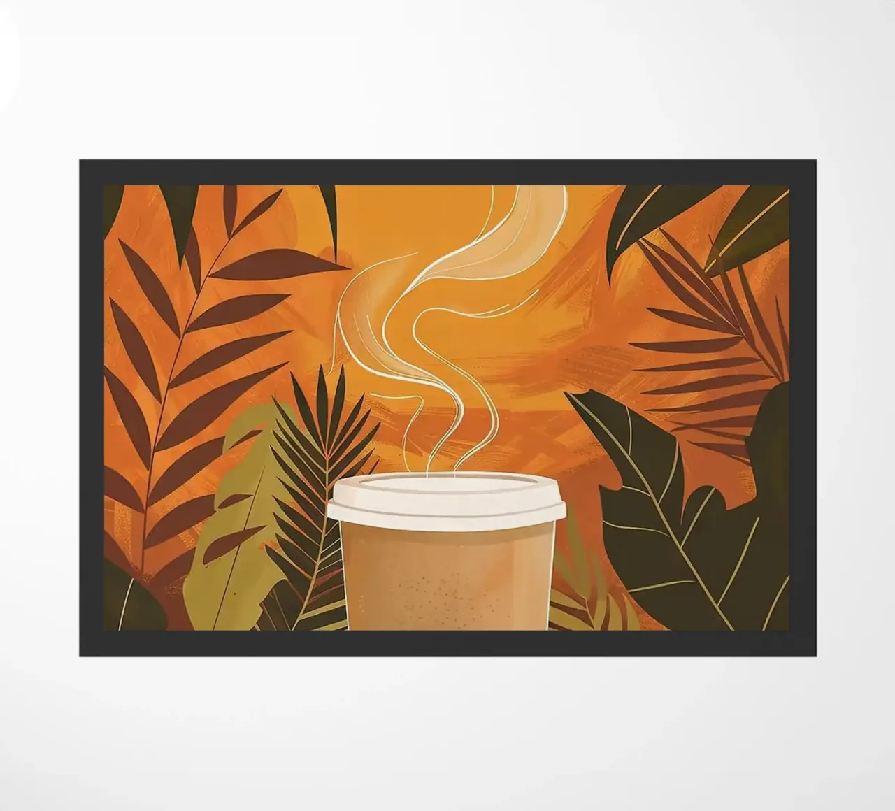 taza de café felpudo de Luke Yaeger